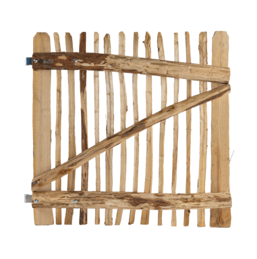 Kastanje poort 100 cm hoog - Afbeelding 2