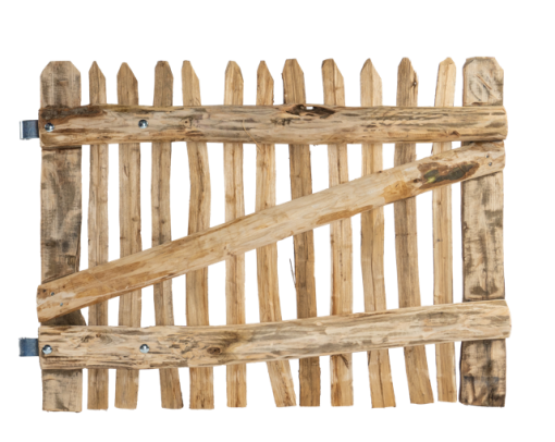 Kastanje poort 75 cm hoog - Afbeelding 2