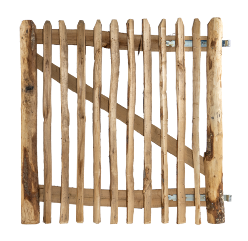 Kastanje poort 120 cm hoog